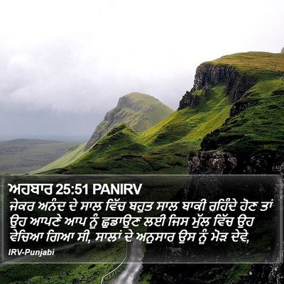 ਅਹਬਾਰ 25:51 PANIRV Bible Verse Image