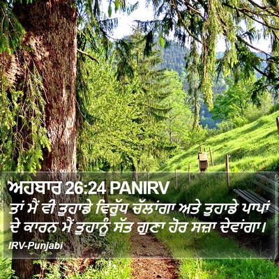 ਅਹਬਾਰ 26:24 PANIRV Bible Verse Image