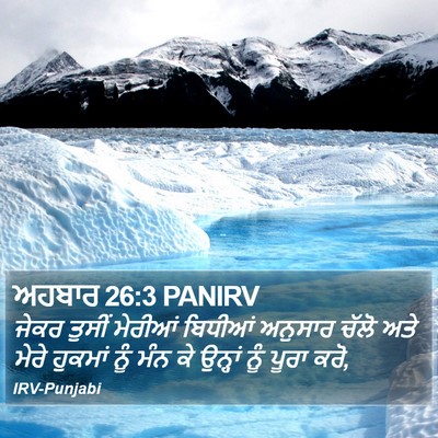 ਅਹਬਾਰ 26:3 PANIRV Bible Verse Image