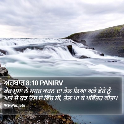 ਅਹਬਾਰ 8:10 PANIRV Bible Verse Image