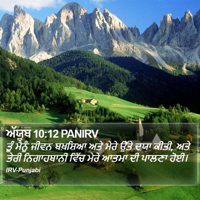 ਅੱਯੂਬ 10:12 PANIRV Bible Verse Image
