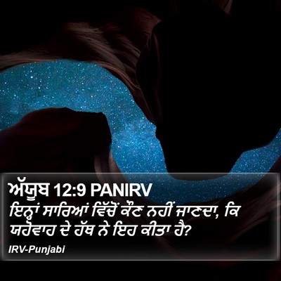 ਅੱਯੂਬ 12:9 PANIRV Bible Verse Image