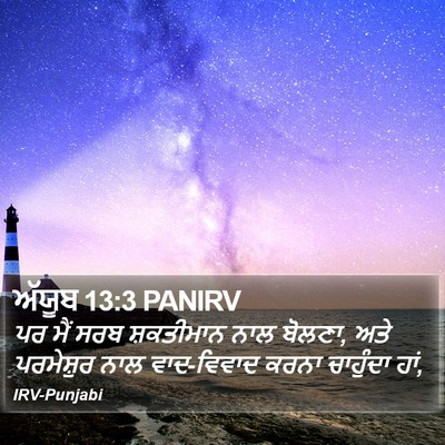 ਅੱਯੂਬ 13:3 PANIRV Bible Verse Image