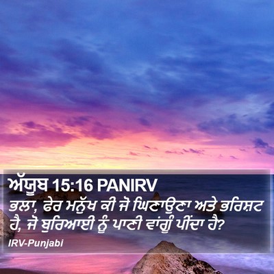 ਅੱਯੂਬ 15:16 PANIRV Bible Verse Image
