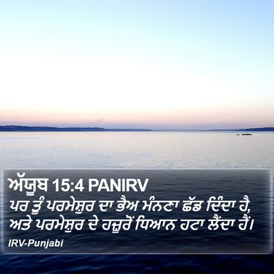ਅੱਯੂਬ 15:4 PANIRV Bible Verse Image