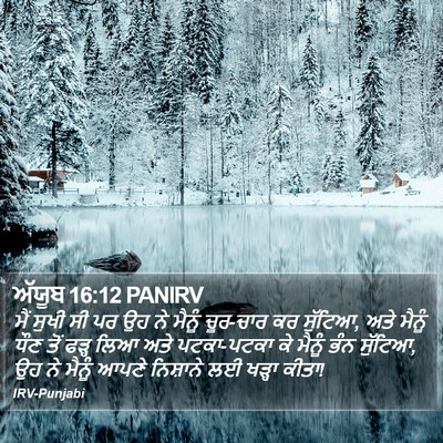 ਅੱਯੂਬ 16:12 PANIRV Bible Verse Image