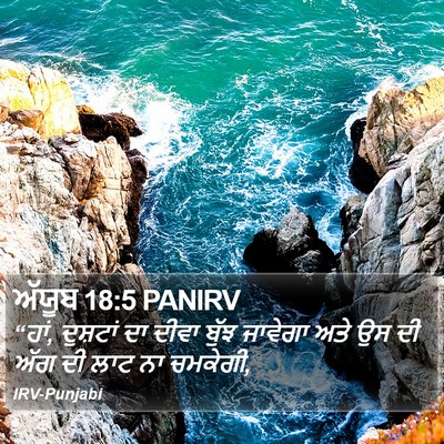 ਅੱਯੂਬ 18:5 PANIRV Bible Verse Image