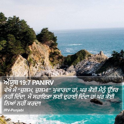 ਅੱਯੂਬ 19:7 PANIRV Bible Verse Image