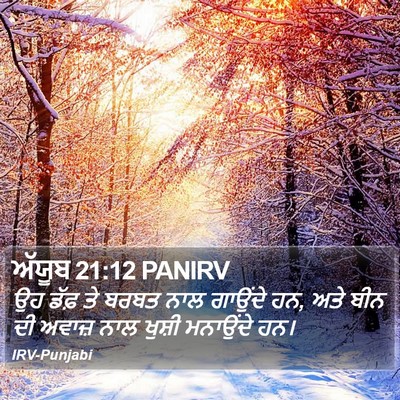ਅੱਯੂਬ 21:12 PANIRV Bible Verse Image
