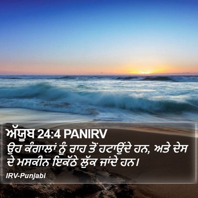 ਅੱਯੂਬ 24:4 PANIRV Bible Verse Image