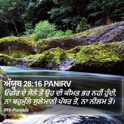 ਅੱਯੂਬ 28:16 PANIRV Bible Verse Image