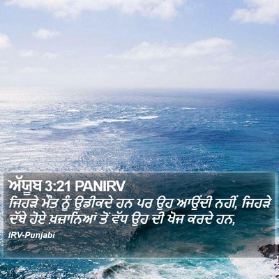 ਅੱਯੂਬ 3:21 PANIRV Bible Verse Image