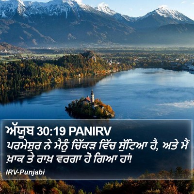 ਅੱਯੂਬ 30:19 PANIRV Bible Verse Image