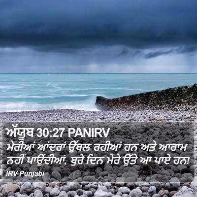 ਅੱਯੂਬ 30:27 PANIRV Bible Verse Image