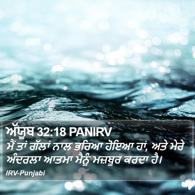ਅੱਯੂਬ 32:18 PANIRV Bible Verse Image