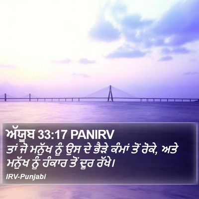 ਅੱਯੂਬ 33:17 PANIRV Bible Verse Image