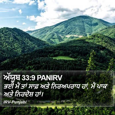 ਅੱਯੂਬ 33:9 PANIRV Bible Verse Image