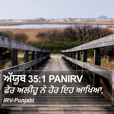 ਅੱਯੂਬ 35:1 PANIRV Bible Verse Image