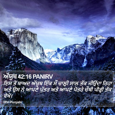 ਅੱਯੂਬ 42:16 PANIRV Bible Verse Image