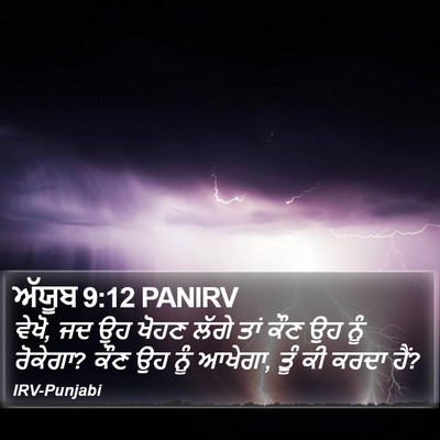 ਅੱਯੂਬ 9:12 PANIRV Bible Verse Image