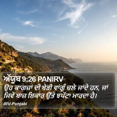 ਅੱਯੂਬ 9:26 PANIRV Bible Verse Image