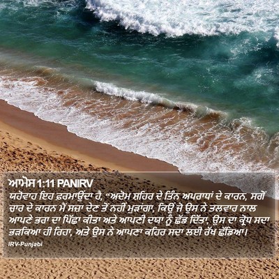 ਆਮੋਸ 1:11 PANIRV Bible Verse Image