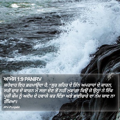 ਆਮੋਸ 1:9 PANIRV Bible Verse Image