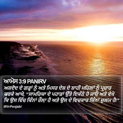 ਆਮੋਸ 3:9 PANIRV Bible Verse Image