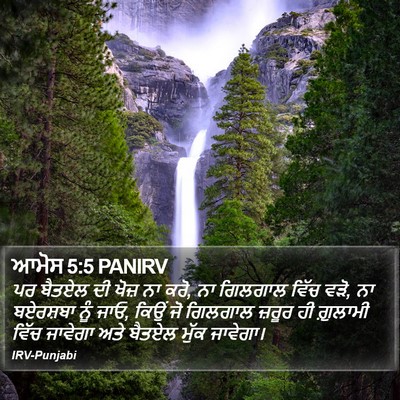 ਆਮੋਸ 5:5 PANIRV Bible Verse Image