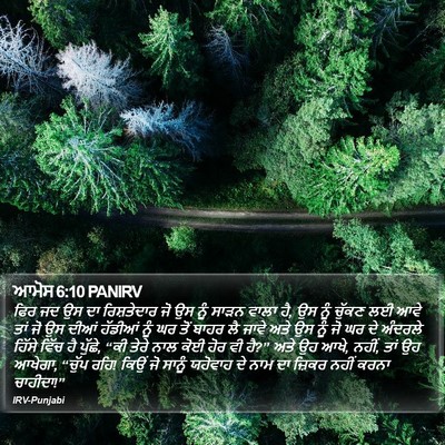 ਆਮੋਸ 6:10 PANIRV Bible Verse Image
