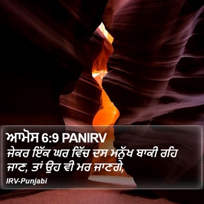 ਆਮੋਸ 6:9 PANIRV Bible Verse Image