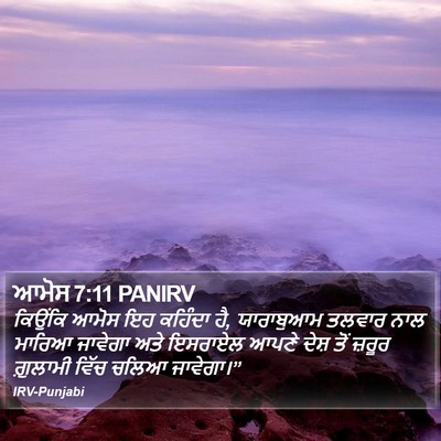 ਆਮੋਸ 7:11 PANIRV Bible Verse Image