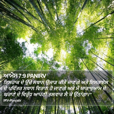 ਆਮੋਸ 7:9 PANIRV Bible Verse Image