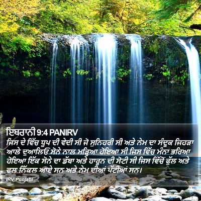ਇਬਰਾਨੀ 9:4 PANIRV Bible Verse Image
