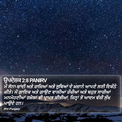 ਉਪਦੇਸ਼ਕ 2:8 PANIRV Bible Verse Image
