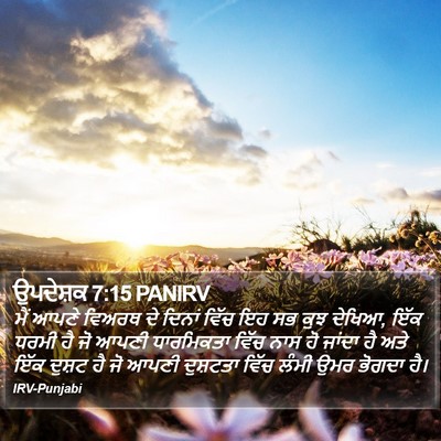 ਉਪਦੇਸ਼ਕ 7:15 PANIRV Bible Verse Image