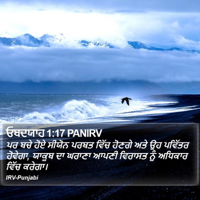 ਓਬਦਯਾਹ 1:17 PANIRV Bible Verse Image