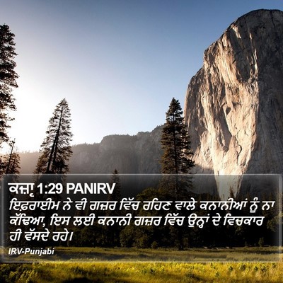 ਕਜ਼ਾૃ 1:29 PANIRV Bible Verse Image