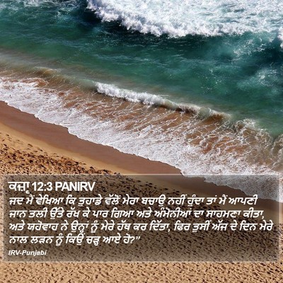 ਕਜ਼ਾૃ 12:3 PANIRV Bible Verse Image