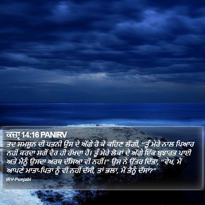 ਕਜ਼ਾૃ 14:16 PANIRV Bible Verse Image