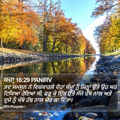 ਕਜ਼ਾૃ 16:29 PANIRV Bible Verse Image