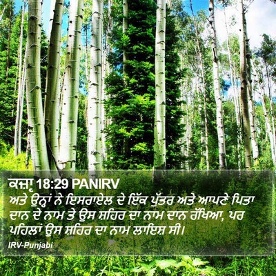 ਕਜ਼ਾૃ 18:29 PANIRV Bible Verse Image