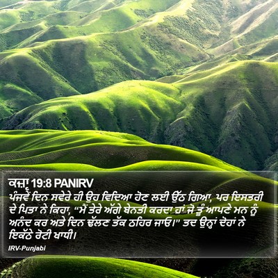 ਕਜ਼ਾૃ 19:8 PANIRV Bible Verse Image