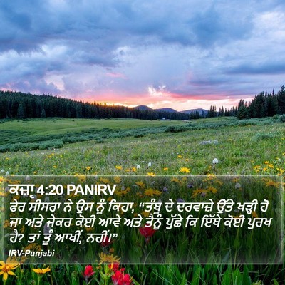 ਕਜ਼ਾૃ 4:20 PANIRV Bible Verse Image