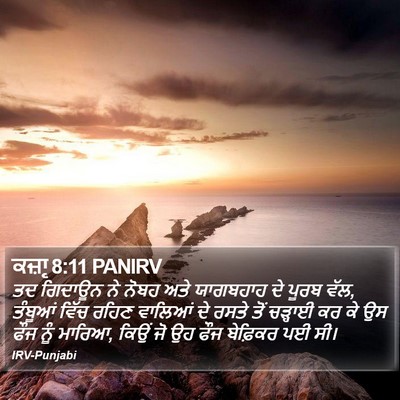 ਕਜ਼ਾૃ 8:11 PANIRV Bible Verse Image
