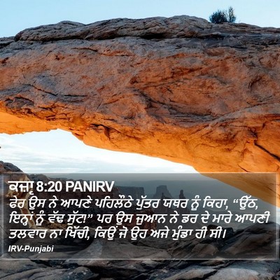 ਕਜ਼ਾૃ 8:20 PANIRV Bible Verse Image
