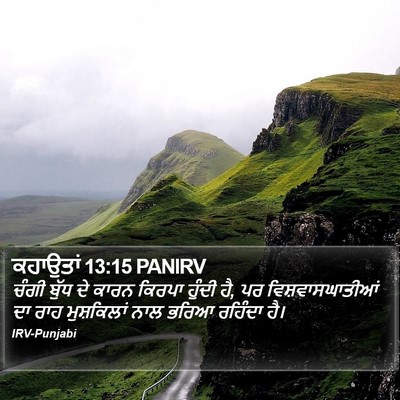 ਕਹਾਉਤਾਂ 13:15 PANIRV Bible Verse Image