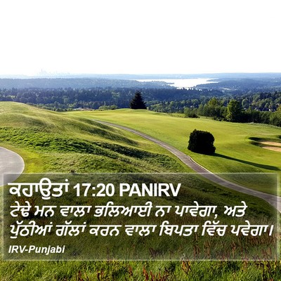 ਕਹਾਉਤਾਂ 17:20 PANIRV Bible Verse Image