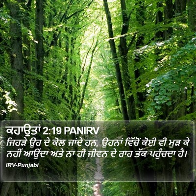 ਕਹਾਉਤਾਂ 2:19 PANIRV Bible Verse Image