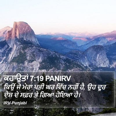 ਕਹਾਉਤਾਂ 7:19 PANIRV Bible Verse Image